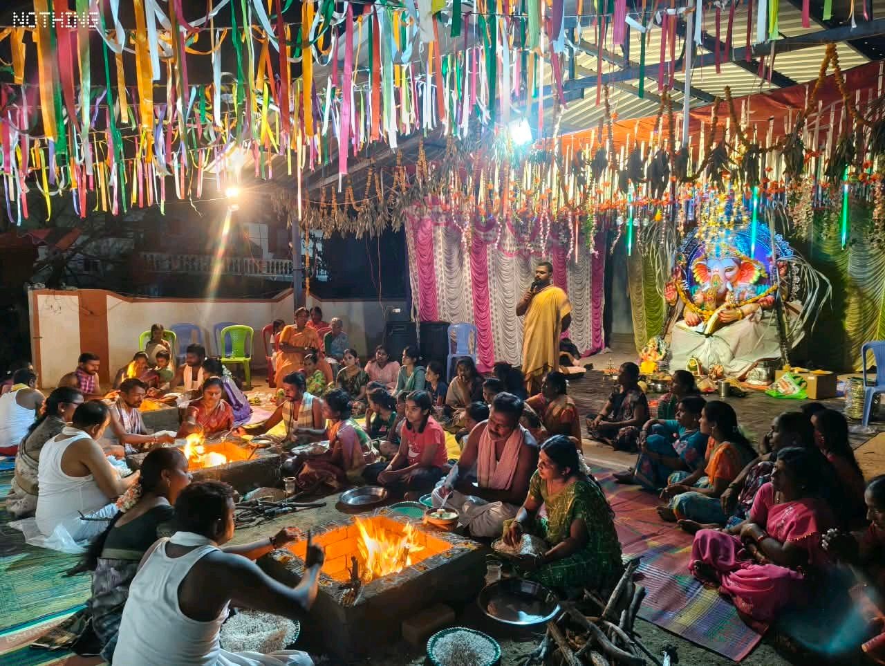 సురభిగ్రామం వినాయక  చవితి ఉత్సవంలో వరుణ యాగం
