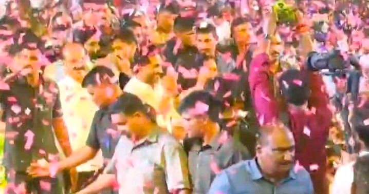 S.V మోహన్ రెడ్డి  కుమారుడు జనక్ వివాహ రిసెప్షన్  వైయస్ జగన్